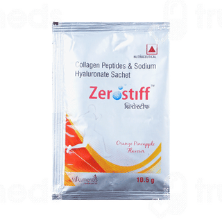 Zerostiff Orange Pineapple Flavour Sachet 10.5gm