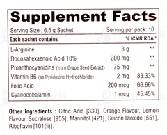 Fetargin Orange Flavour Sachet 6.5Gm