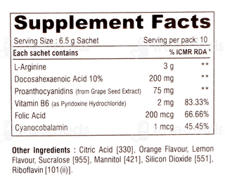 Fetargin Orange Flavour Sachet 6.5Gm