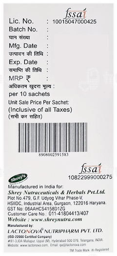 Fetargin Orange Flavour Sachet 6.5Gm