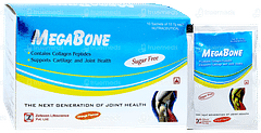 Megabone Orange Flavour Sugar Free Sachet 10.7gm