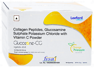 Glucozone Cg Orange Pineapple Flavour Sugar Free Sachet 12gm