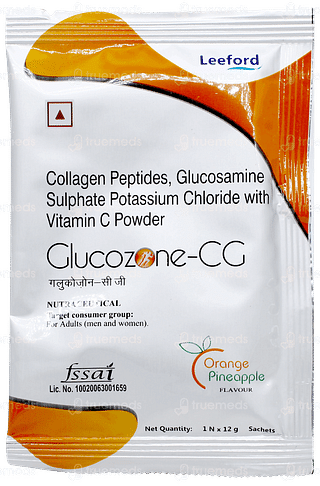 Glucozone Cg Orange Pineapple Flavour Sugar Free Sachet 12gm