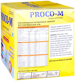 Proco M Vanilla Flavour Sugar Free Powder 20Gm