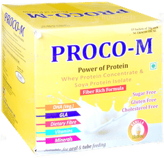 Proco M Vanilla Flavour Sugar Free Powder 20Gm