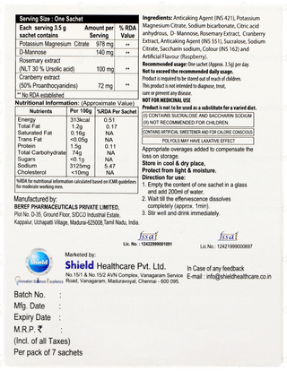 Uti Flush 3.5gm Pack Of 7 Sachets