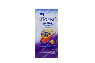 Digene Ultra Fizz Orange Flavour Powder 6.25gm