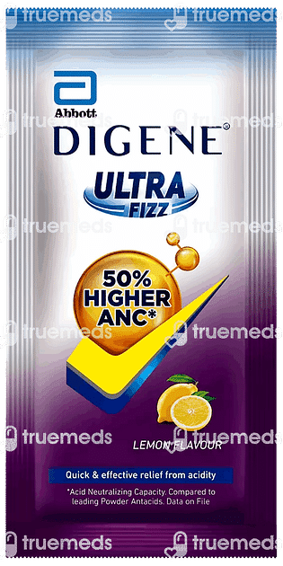 Digene Ultra Fizz Lemon Flavour Powder 6.25gm