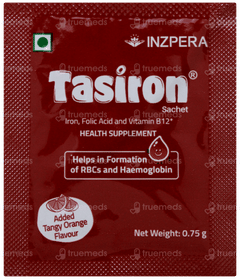 Tasiron Orange Flavour 0.75gm Pack Of 15 Sachet