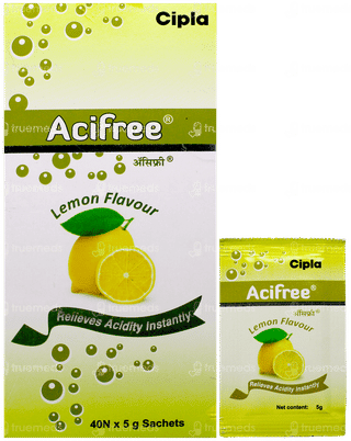 Acifree Lemon Flavour Sachet 5Gm