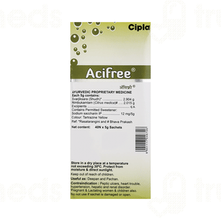 Acifree Lemon Flavour Sachet 5gm