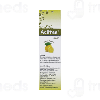 Acifree Lemon Flavour Sachet 5gm