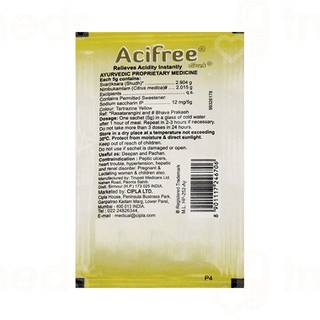Acifree Lemon Flavour Sachet 5gm