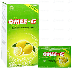 Omee G Lemon Sachet 5gm Omee G Lemon Sachet 5gm