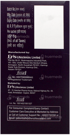 Focii Gr Orange Flavour Powder 10Gm Pack Of 10 Sachets