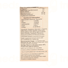 V Two Orange Flavour Sugar Free Granules 15gm