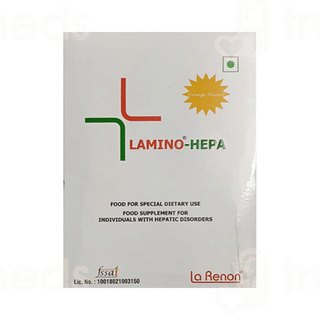 Lamino Hepa Orange Flavour 30gm Pack Of 7 Sachets