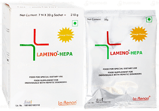 Lamino Hepa Orange Flavour 30gm Pack Of 7 Sachets