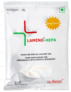 Lamino Hepa Orange Flavour 30gm Pack Of 7 Sachets