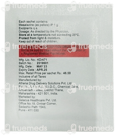 Asacus Sachet 1gm Asacus Sachet 1gm