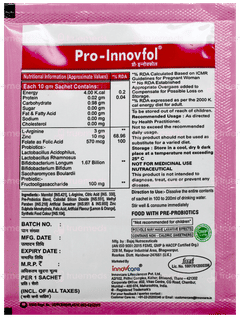 Pro Innovfol Sugar Free Sachet 10Gm