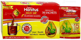 Dabur Honitus Hot Sip Granules 4Gm Pack Of 30 Sachets
