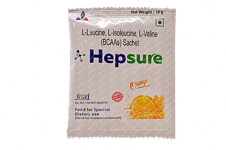 Hepsure Orange Flavour Sugar Free Sachet 10 GM