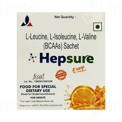 Hepsure Orange Sugar Free Sachet 10gm