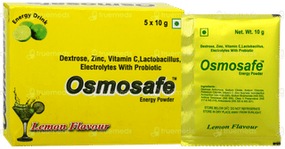 Osmosafe Lemon Flavour Powder 10Gm