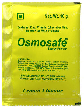 Osmosafe Lemon Flavour Powder 10Gm