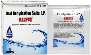 Relyte Powder 4.2Gm Pack Of 5 Sachets
