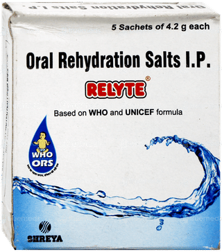 Relyte Powder 4.2Gm Pack Of 5 Sachets