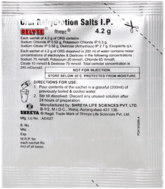 Relyte Powder 4.2Gm Pack Of 5 Sachets