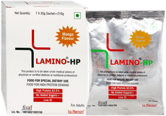 Lamino Hp Mango Flavour No Added Sugar 30Gm Pack Of 7 Sachets