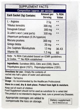 Himract Pro Orange Flavour Sugar Free Sachet 5gm