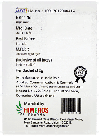Himract Pro Orange Flavour Sugar Free Sachet 5gm