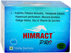 Himract Pro Orange Flavour Sugar Free Sachet 5gm