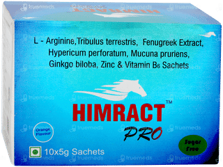 Himract Pro Orange Flavour Sugar Free Sachet 5gm