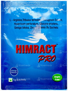 Himract Pro Orange Flavour Sugar Free Sachet 5gm