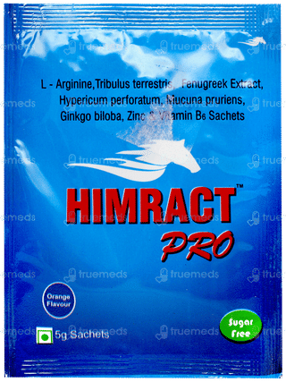 Himract Pro Orange Flavour Sugar Free Sachet 5gm