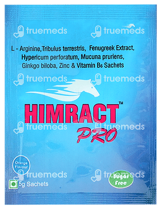 Himract Pro Sugar Free Orange Sachet 5 GM