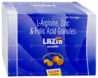 Lrzin Lemony Orange Flavour Sugar Free Granules 6gm