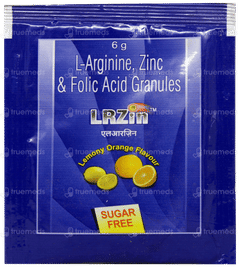 Lrzin Lemony Orange Flavour Sugar Free Sachet 6gm
