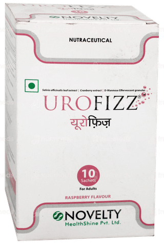 Urofizz Raspberry Flavour Effervescent Granules 2.5Gm