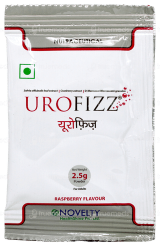 Urofizz Raspberry Flavour Effervescent Granules 2.5Gm