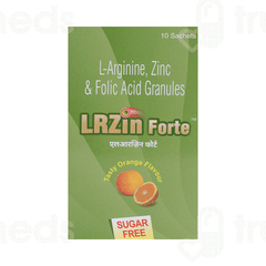 Lrzin Forte Orange Flavour Sugar Free Granules 10gm