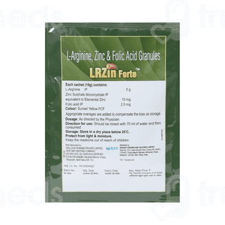 Lrzin Forte Orange Flavour Sugar Free Granules 10gm