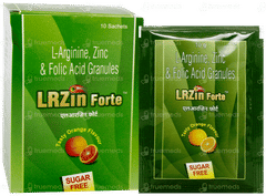 Lrzin Forte Orange Flavour Sugar Free Granules 10Gm Lrzin Forte Orange Flavour Sugar Free Granules 10Gm