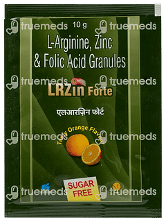 Lrzin Forte Orange Flavour Sugar Free Granules 10gm Lrzin Forte Orange Flavour Sugar Free Granules 10gm