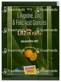 Lrzin Forte Orange Flavour Sugar Free Granules 10gm